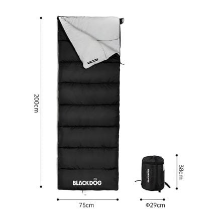 sac de couchage camping coton coozy 10 noir taille sac compression