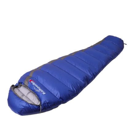 sac de couchage randonnee wildhik moins 5 bleu doublure